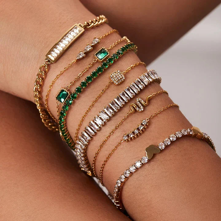 Radiant Gold Bracelets