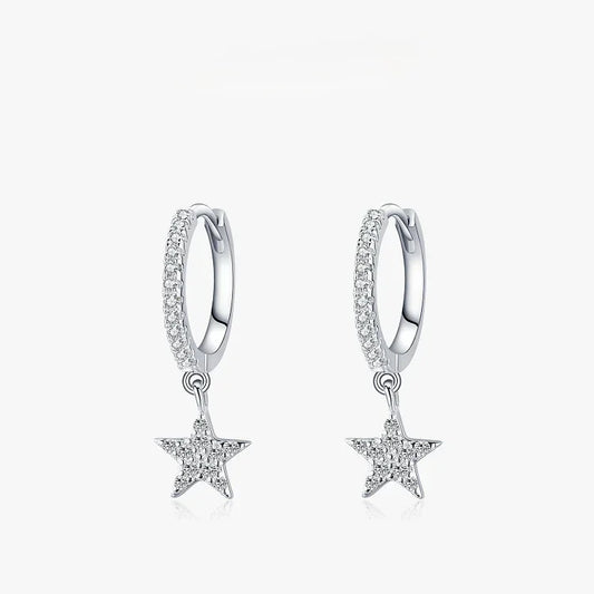 Sparkling Star Dangle Elegance - TM & Co. Jewels