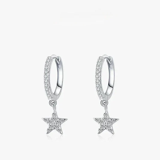 Sparkling Star Dangle Elegance - TM & Co. Jewels