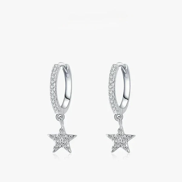 Sparkling Star Dangle Elegance - TM & Co. Jewels
