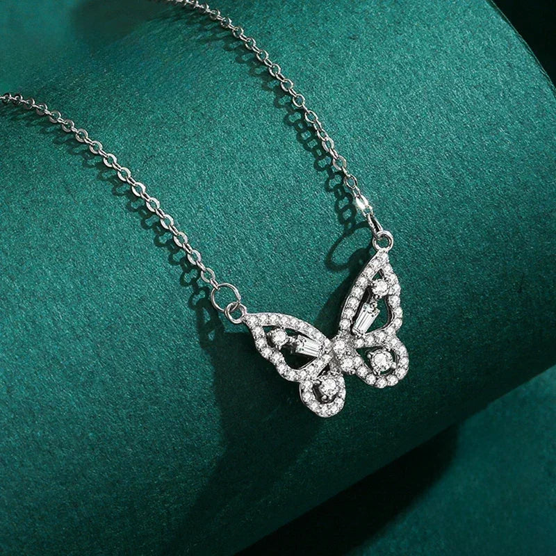 Butterfly Bliss Necklace - TM & CO. JEWELS 