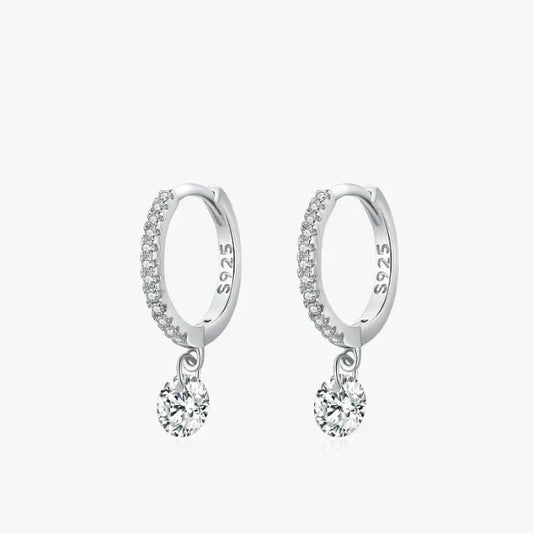 Sparkle Halo Hoops Earrings - TM & Co. Jewels