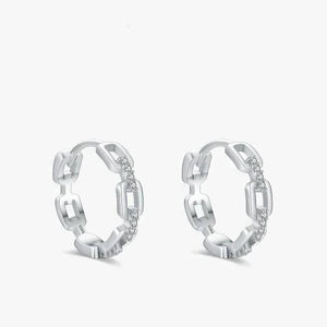 Chic Link Shine Earrings - TM & Co. Jewels