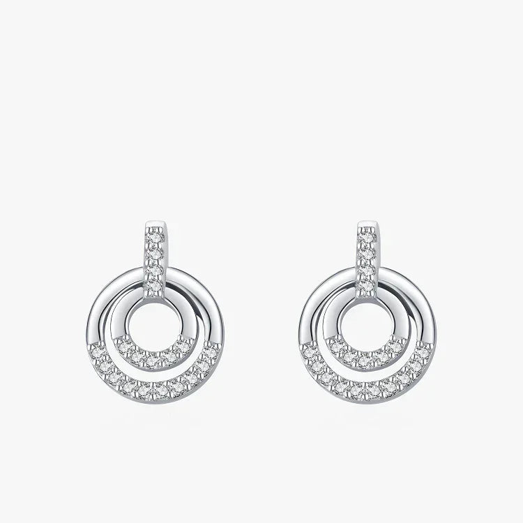 Eternal Sparkle Round Earrings - TM & Co. Jewels