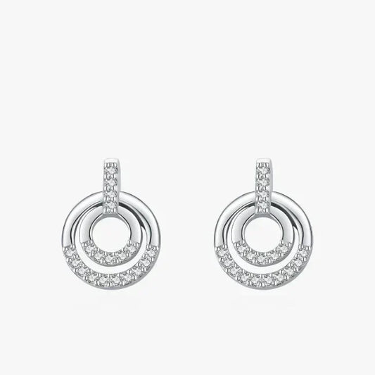 Eternal Sparkle Round Earrings - TM & Co. Jewels