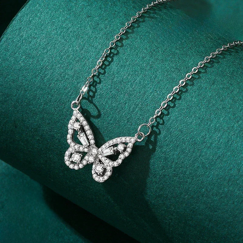 Butterfly Bliss Necklace - TM & CO. JEWELS 
