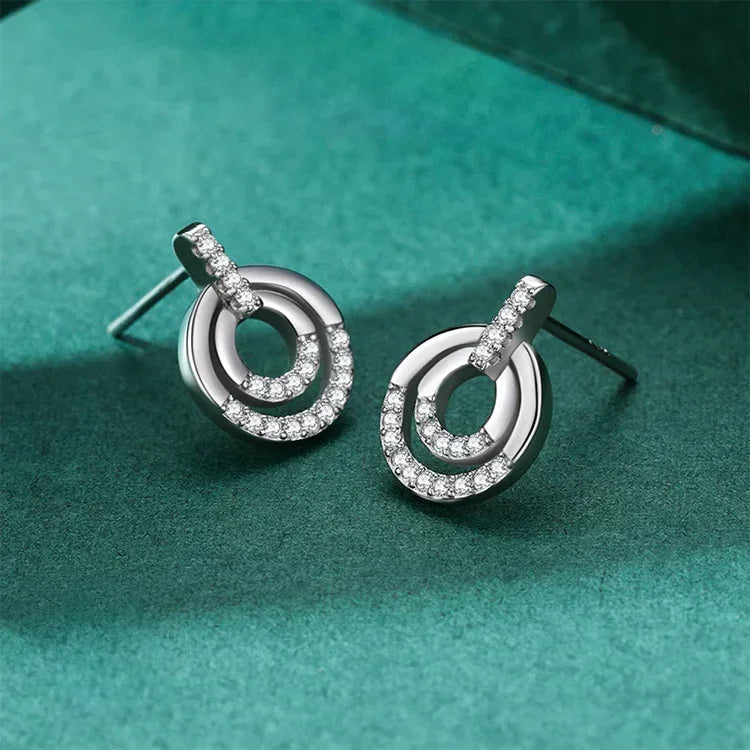 Eternal Sparkle Round Earrings - TM & Co. Jewels