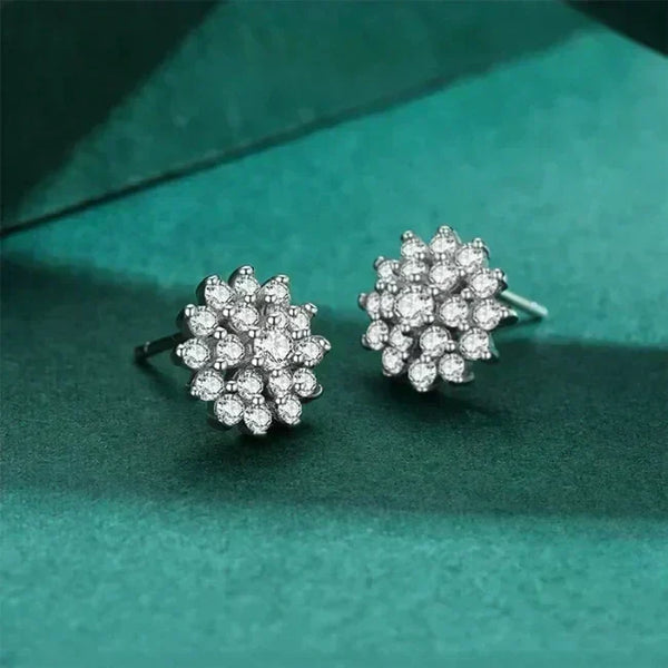 Frosty Snowflake Studs - TM & Co. Jewels