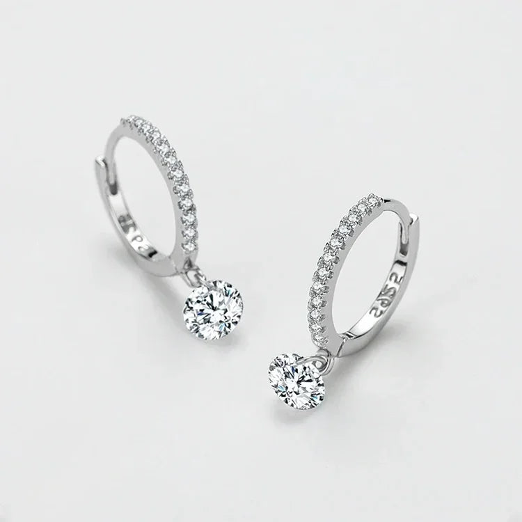Sparkle Halo Hoops Earrings - TM & Co. Jewels