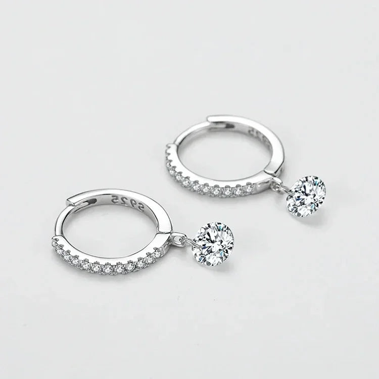 Sparkle Halo Hoops Earrings - TM & Co. Jewels
