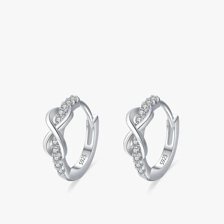 Infinite Charm Hoops - TM & Co. Jewels