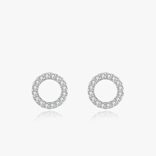 Classic Clear Spark Studs - TM & Co. Jewels
