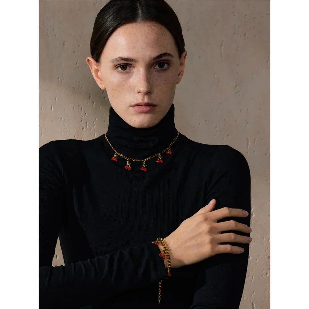 Blushing Cherry Set - TM & CO. JEWELS 