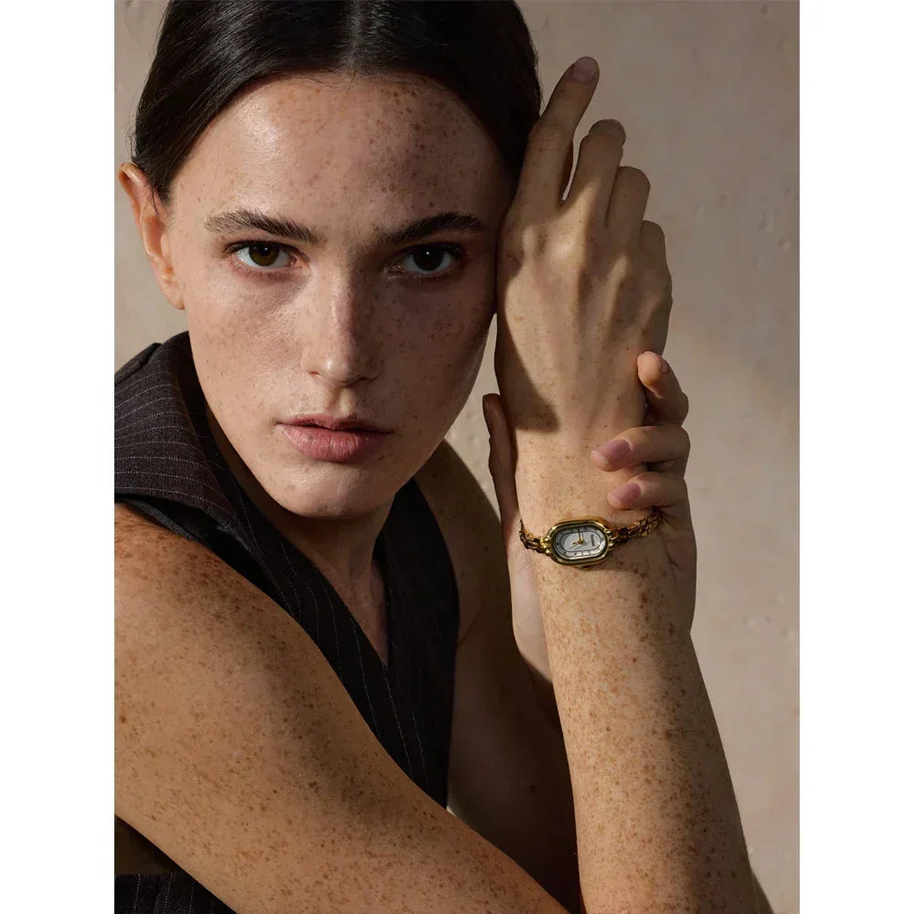 Modern Gold Precision Watch - TM & CO. JEWELS 