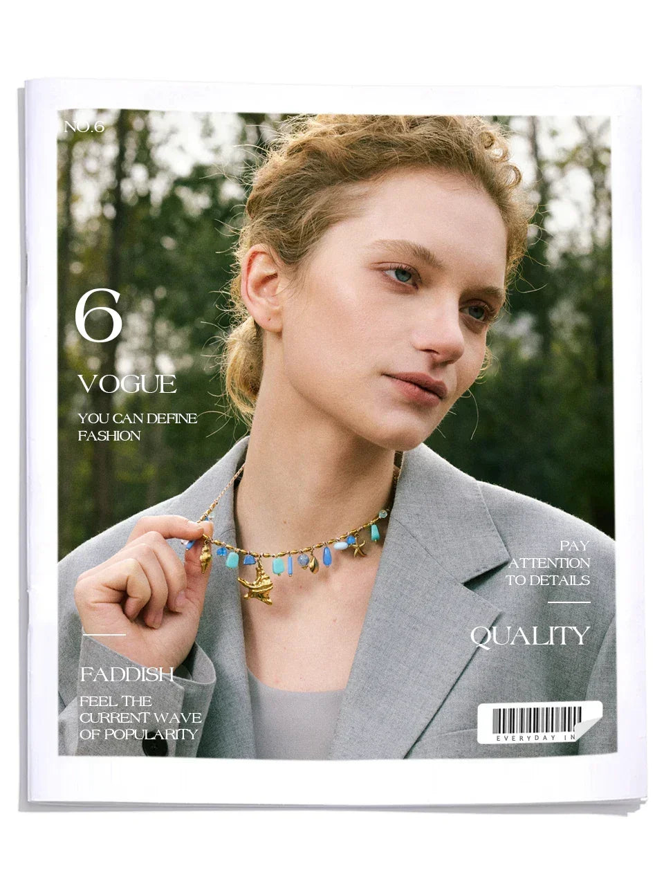 Starfish Kisses Charm Necklace - TM & CO. JEWELS 