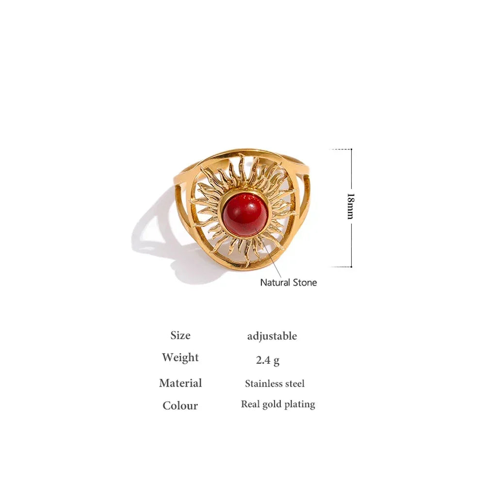 Scarlet Glow Ring - TM & Co. Jewels