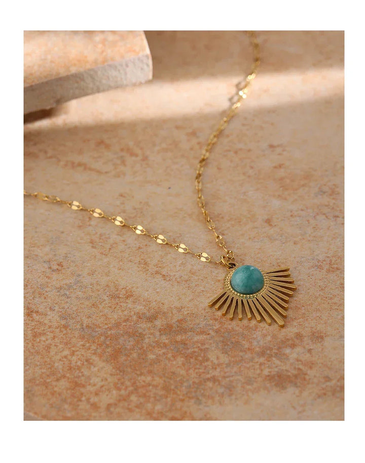 Stone Symphony Geometric Pendant - TM & Co. Jewels