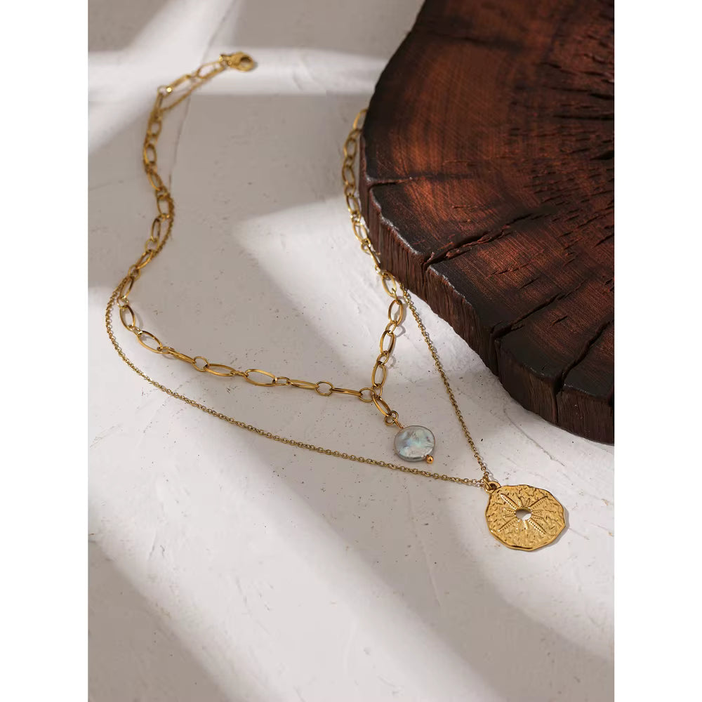 Nova Layered Pendant - TM & CO. JEWELS 