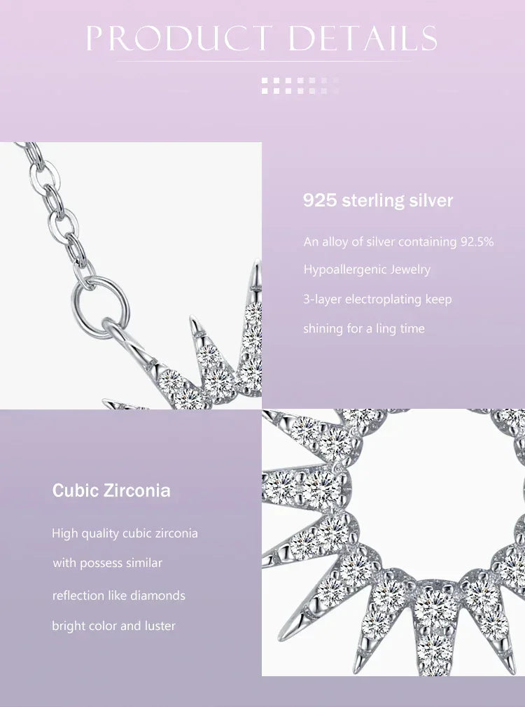 Sunrise Splendor Pendant - TM & CO. JEWELS 