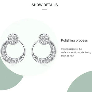 Round Hollow Studs - TM & Co. Jewels