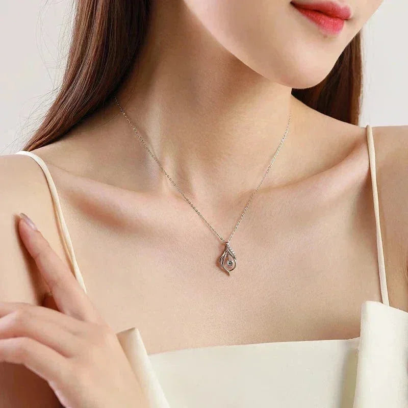 Crystal Cascade Necklace - TM & Co. Jewels