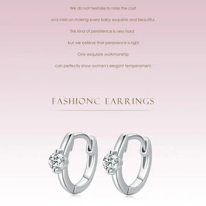 Crystal Elegance Zircon Earrings - TM & Co. Jewels