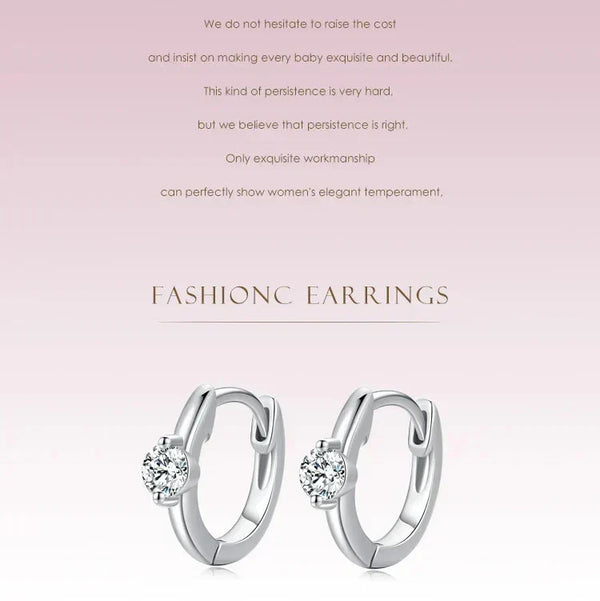 Crystal Elegance Zircon Earrings - TM & Co. Jewels