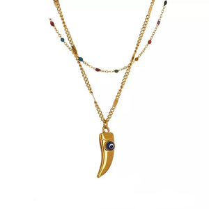 Vivid Aura HornNeck - TM & CO. JEWELS 