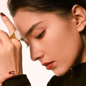 Vintage Glow Stainless Ring - TM & Co. Jewels