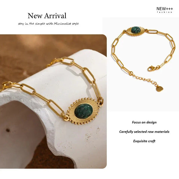 Safira Stone Bracelet - TM & Co. Jewels