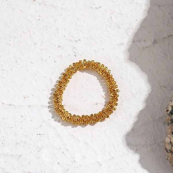 Elegant Twist Charm Ring - TM & Co. Jewels