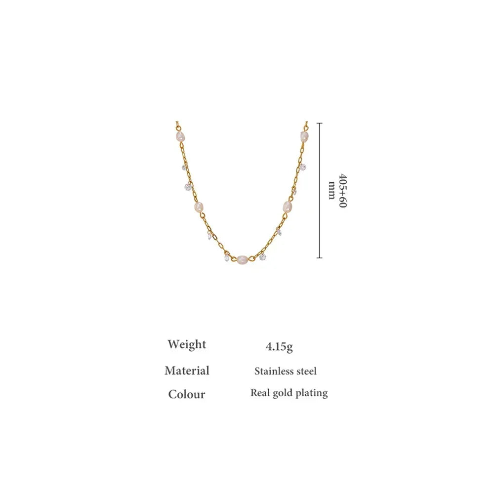 Ethereal Sparkle Necklace - TM & CO. JEWELS 