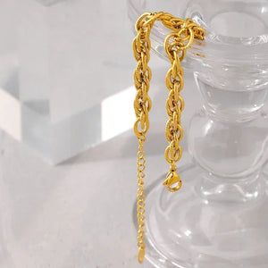 Golden Wave Charm - TM & Co. Jewels