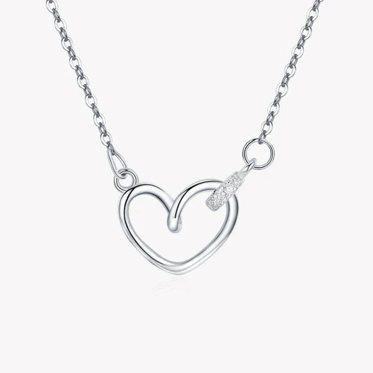 Cherished Heart Pendant Necklace - TM & CO. JEWELS 