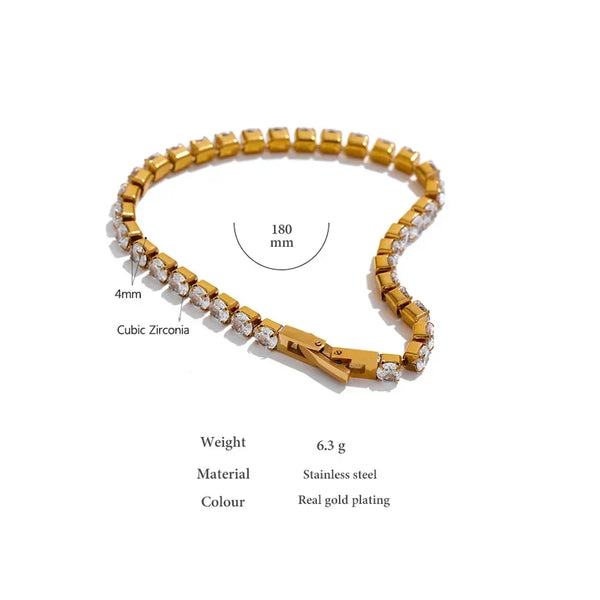 Isabella's Shimmer Bracelet - TM & Co. Jewels