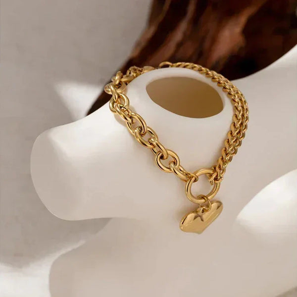 Cherish Me Heart Chain - TM & Co. Jewels