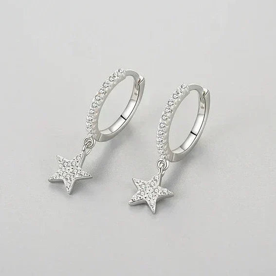 Sparkling Star Dangle Elegance - TM & Co. Jewels