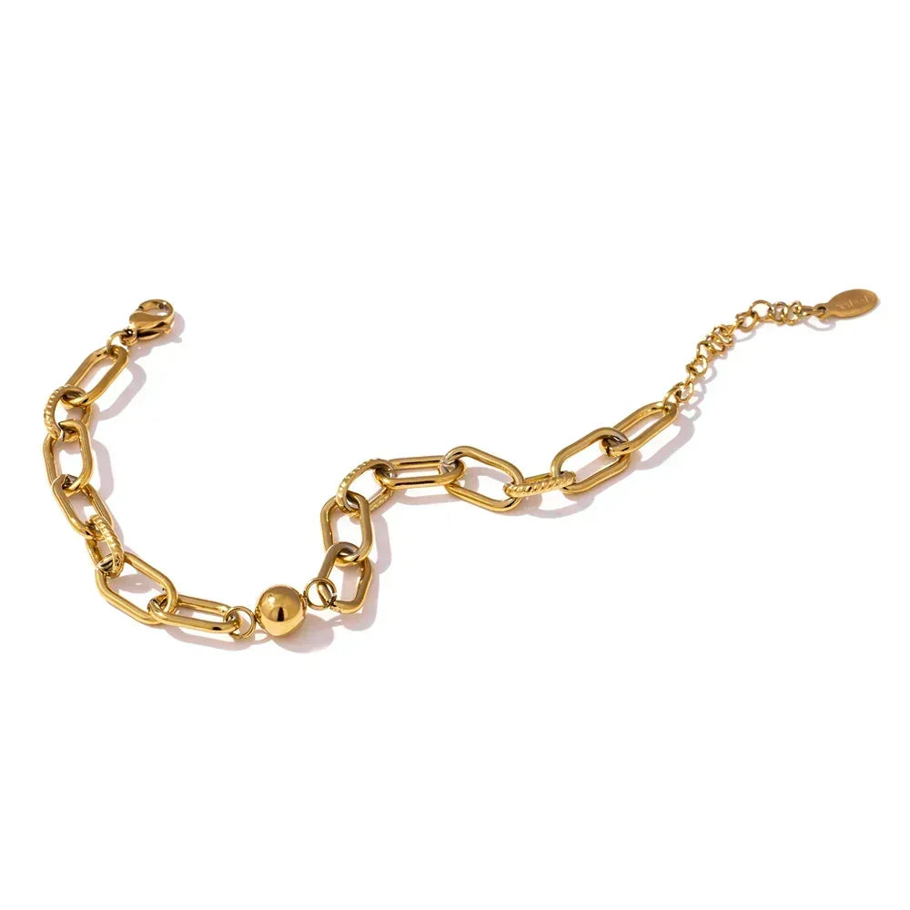 Golden Harmony Charm Bracelet - TM & Co. Jewels