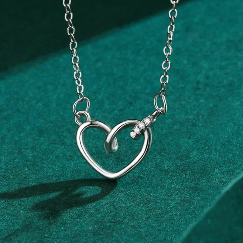 Cherished Heart Pendant Necklace - TM & CO. JEWELS 