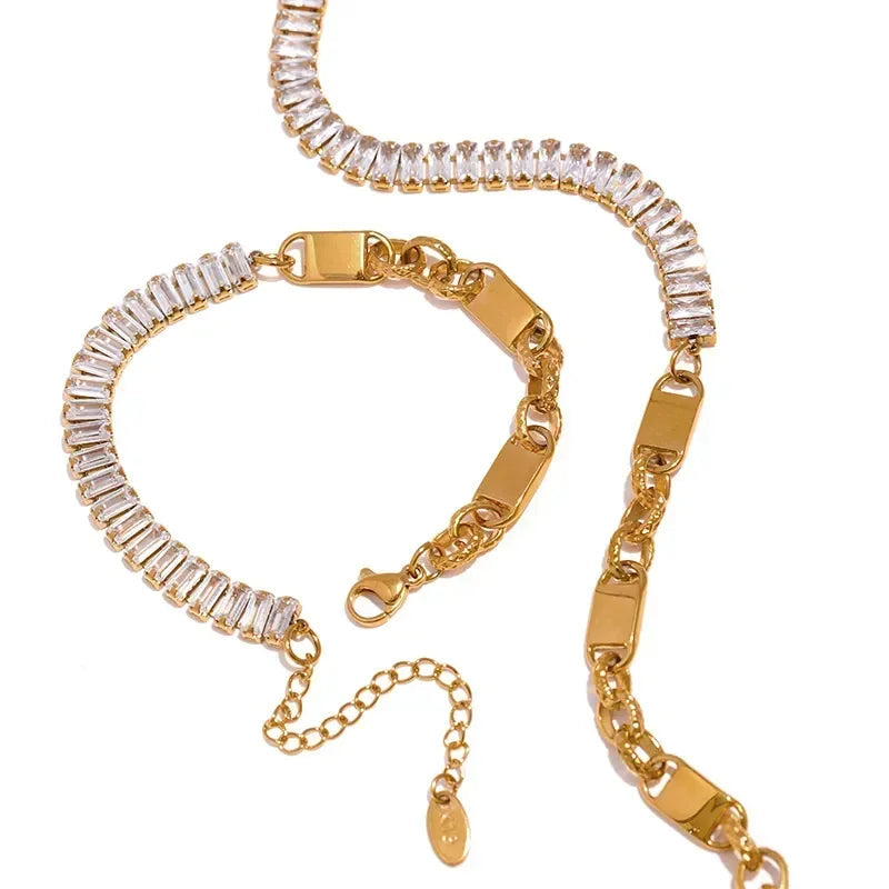 Aura Collarbone Set - TM & CO. JEWELS 