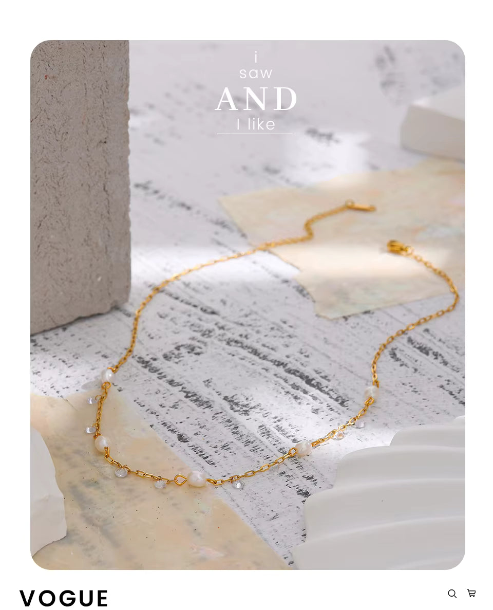 Ethereal Sparkle Necklace - TM & CO. JEWELS 