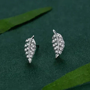 Isabella's Feather Glow Earrings - TM & Co. Jewels