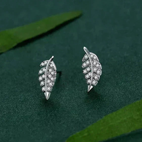 Isabella's Feather Glow Earrings - TM & Co. Jewels