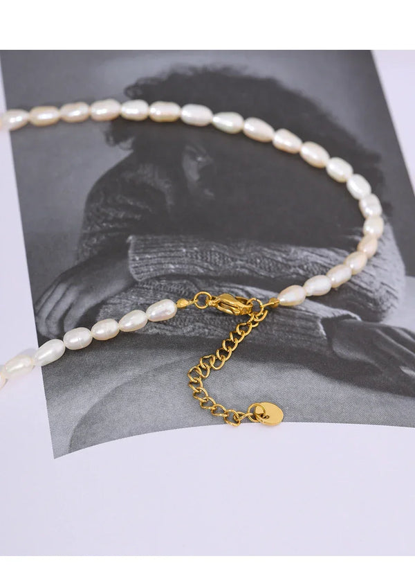 Lunar Pearl Choker - TM & CO. JEWELS 