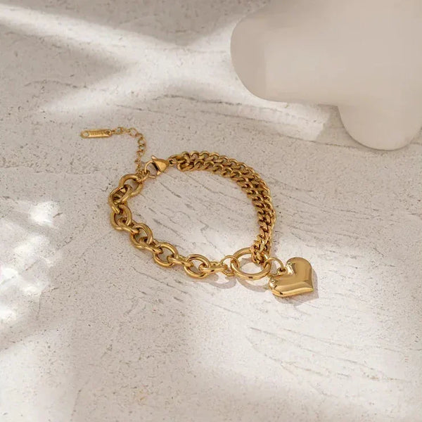 Cherish Me Heart Chain - TM & Co. Jewels