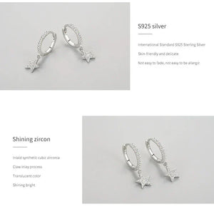 Sparkling Star Dangle Elegance - TM & Co. Jewels