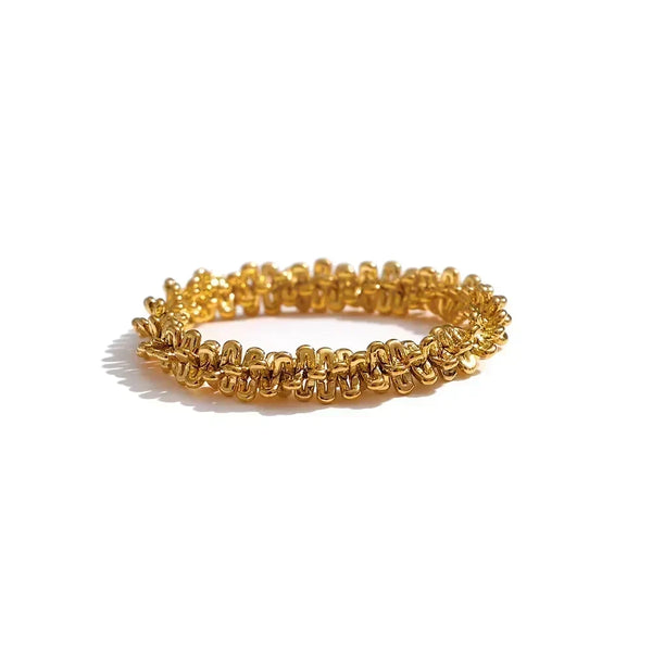 Elegant Twist Charm Ring - TM & Co. Jewels