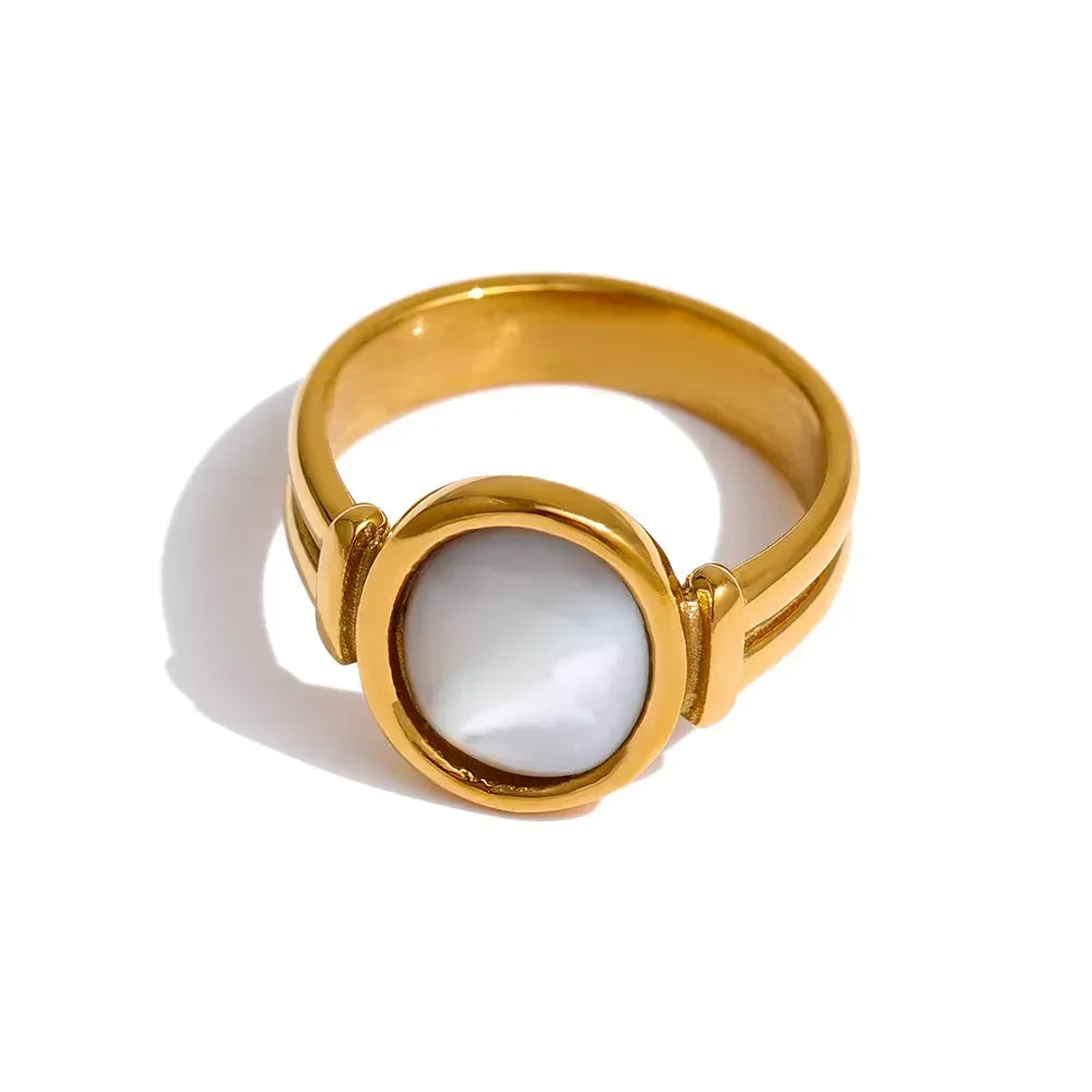 Sunlit Pearl Ring - TM & Co. Jewels