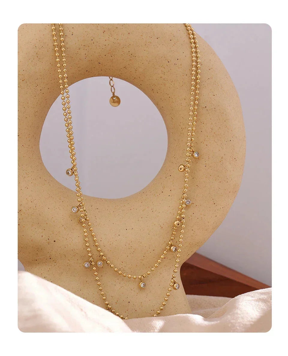 Glamour Twist Necklace - TM & CO. JEWELS 