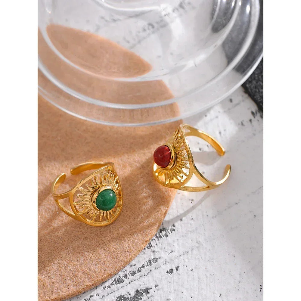Scarlet Glow Ring - TM & Co. Jewels
